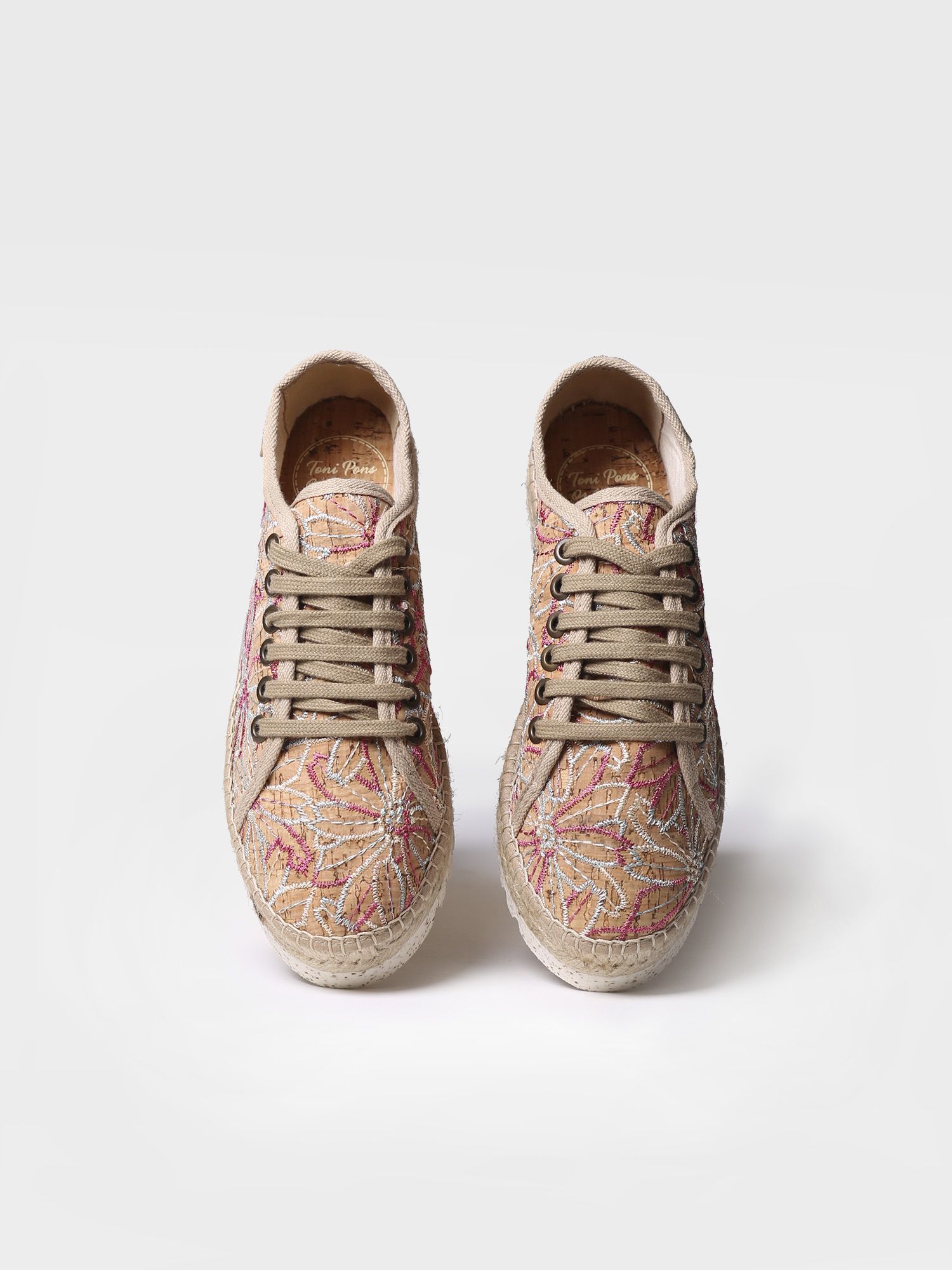 Alpargata plana con cordones | FAR-BI