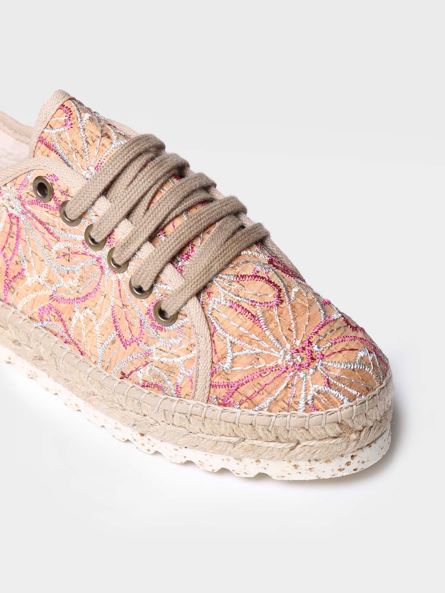 Alpargata plana con cordones | FAR-BI
