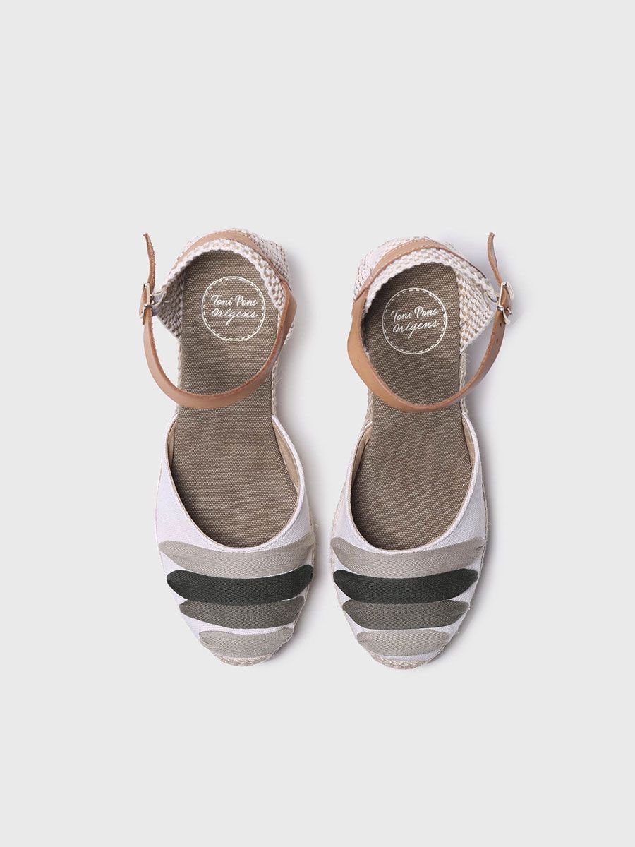 Alpargatas de cuña para mujer | LOLA-CM