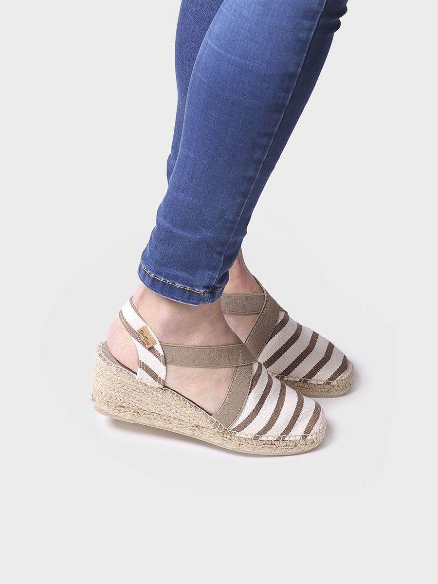 Alpargatas planas plataforma | TARBES