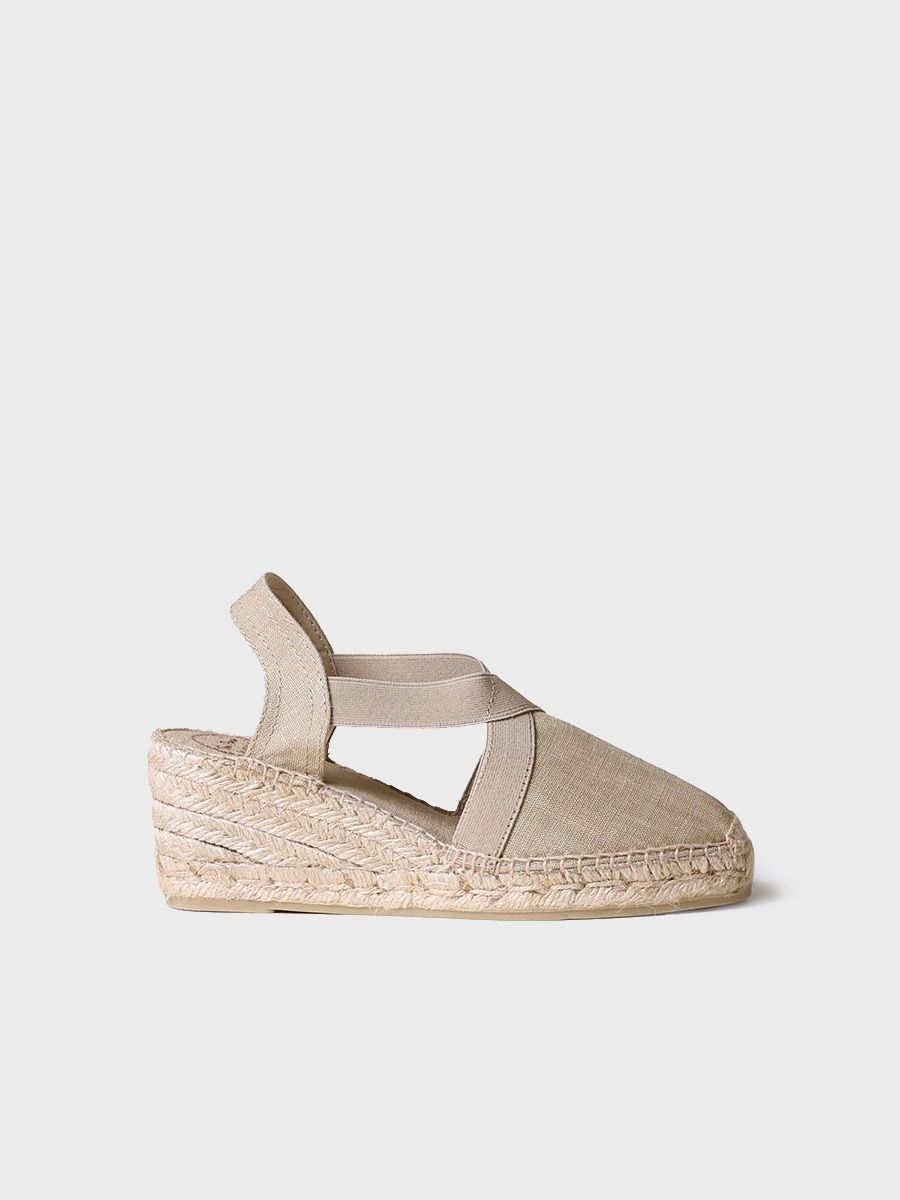 Sandalias cuña destalonadas | TER