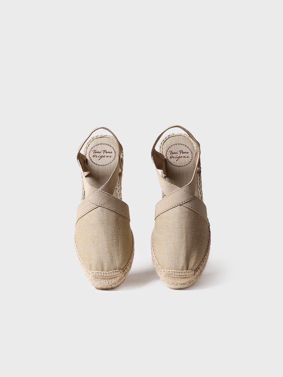 Sandalias cuña destalonadas | TER