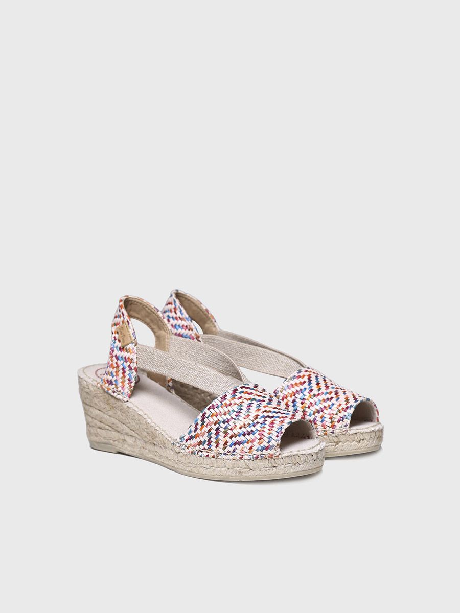Alpargatas mujer plataforma | TEIDE-MS
