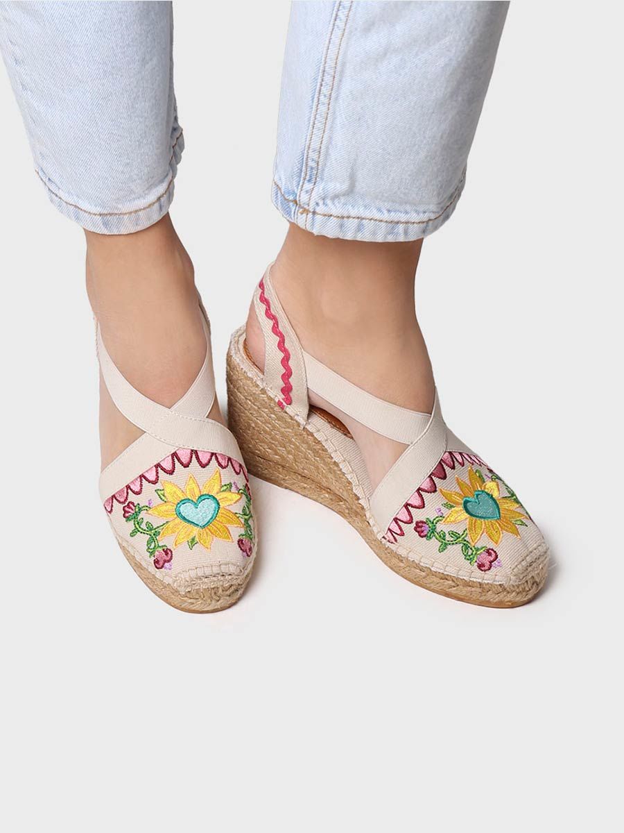 Sandalias de cuña baja | GARDENIA