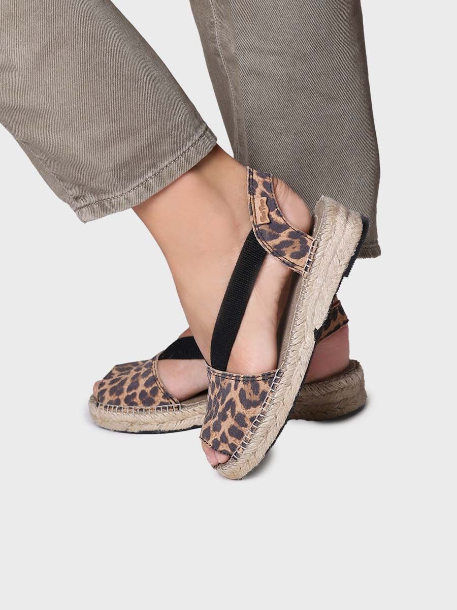 Animal print espadrilles | ELMINA