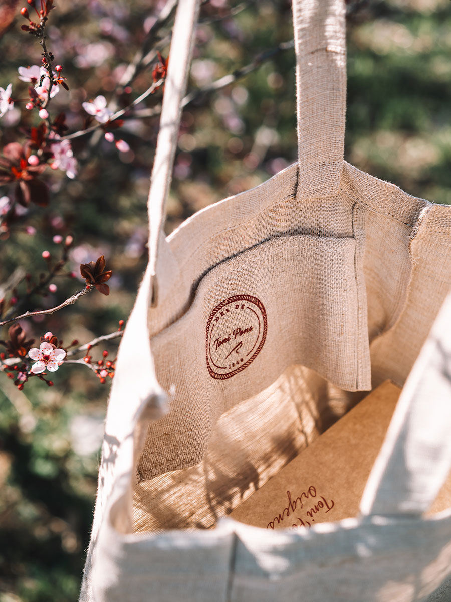 Bolsa de yute en color crudo | BOSSA-JT