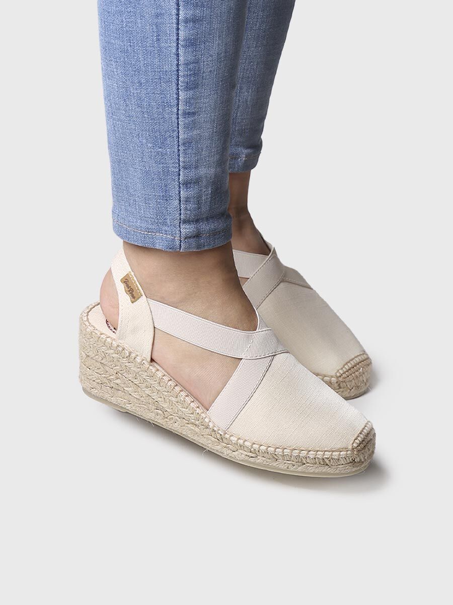 Sandalias cuña destalonadas | TER