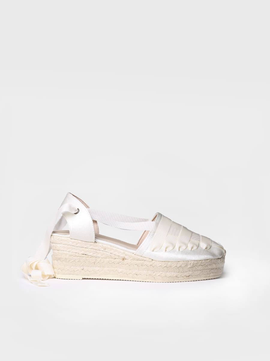 Alpargatas mujer con cordones | AMELIE