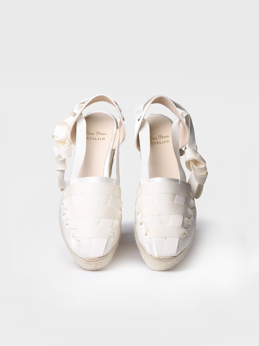 Alpargatas mujer con cordones | AMELIE