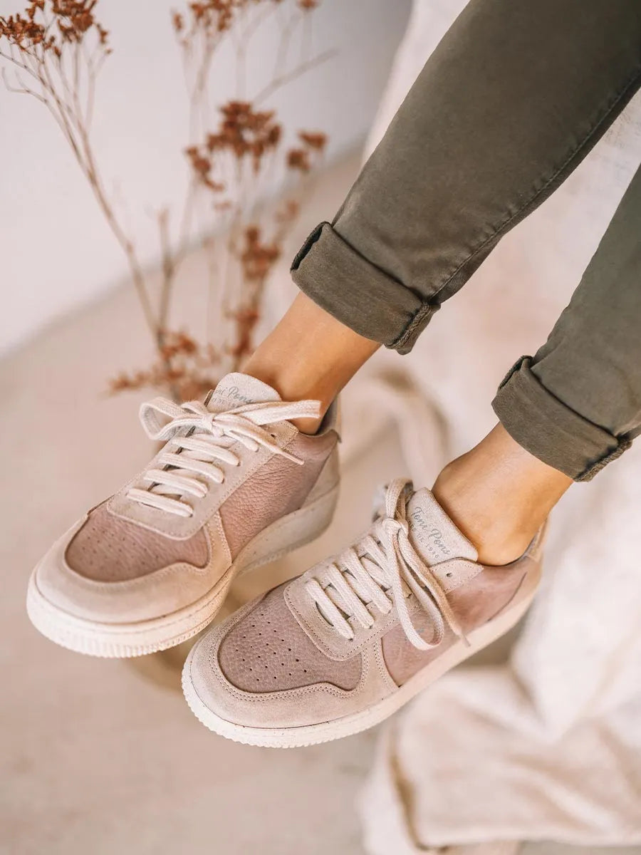 Sneaker para mujer en serraje | ATENEA