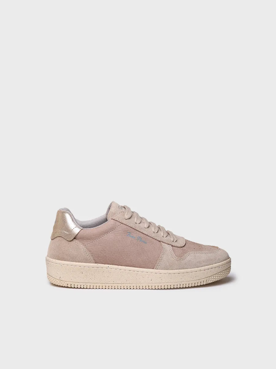 Sneaker para mujer en serraje | ATENEA
