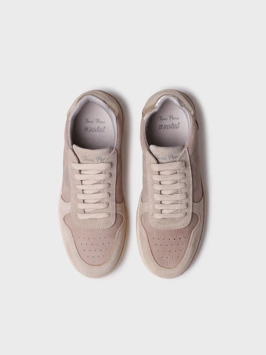 Sneaker para mujer en serraje | ATENEA