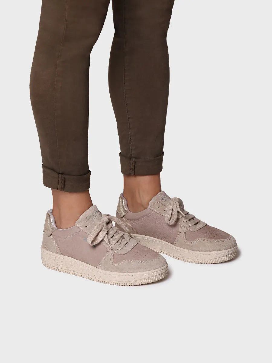 Sneaker para mujer en serraje | ATENEA