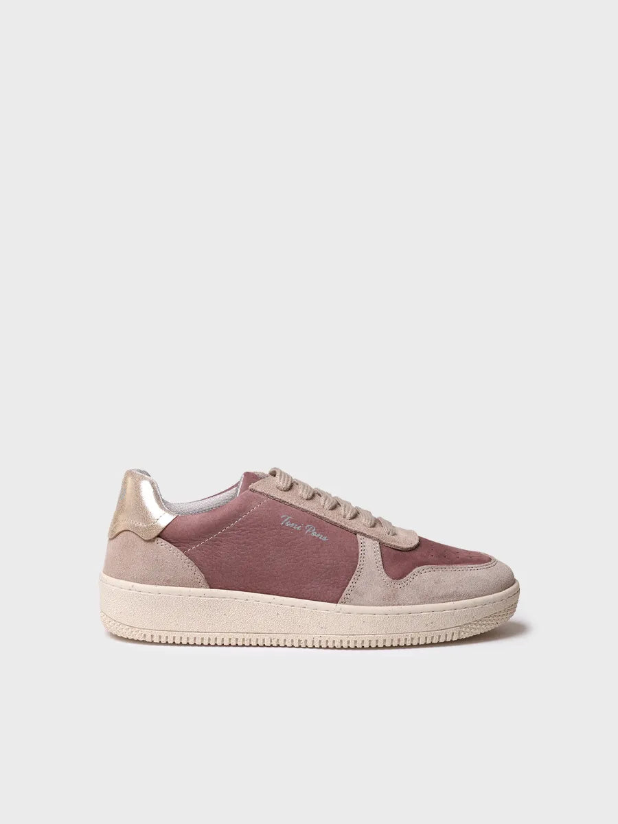 Sneaker para mujer en serraje | ATENEA
