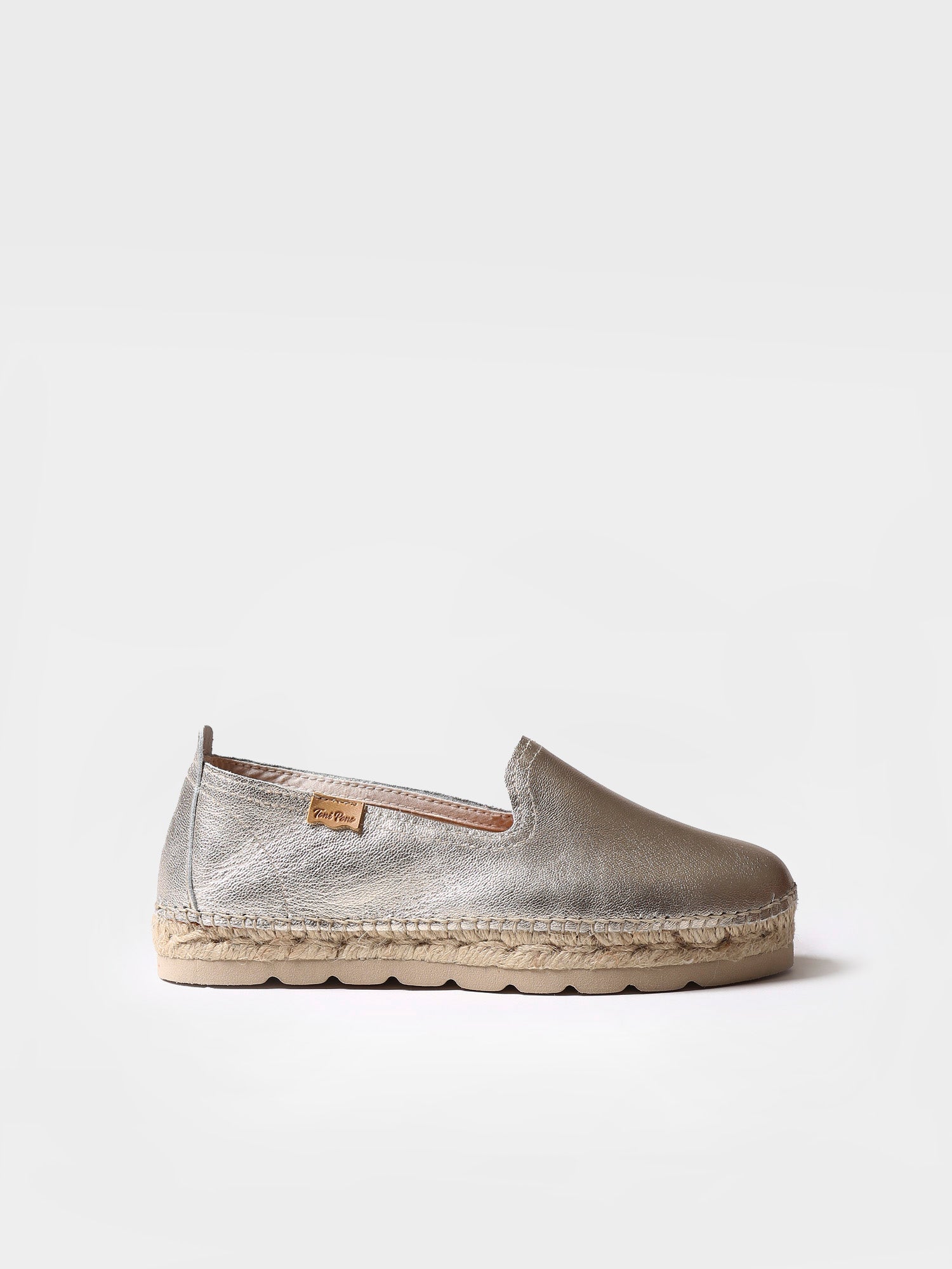 Zapatillas cerradas doradas | AURORA