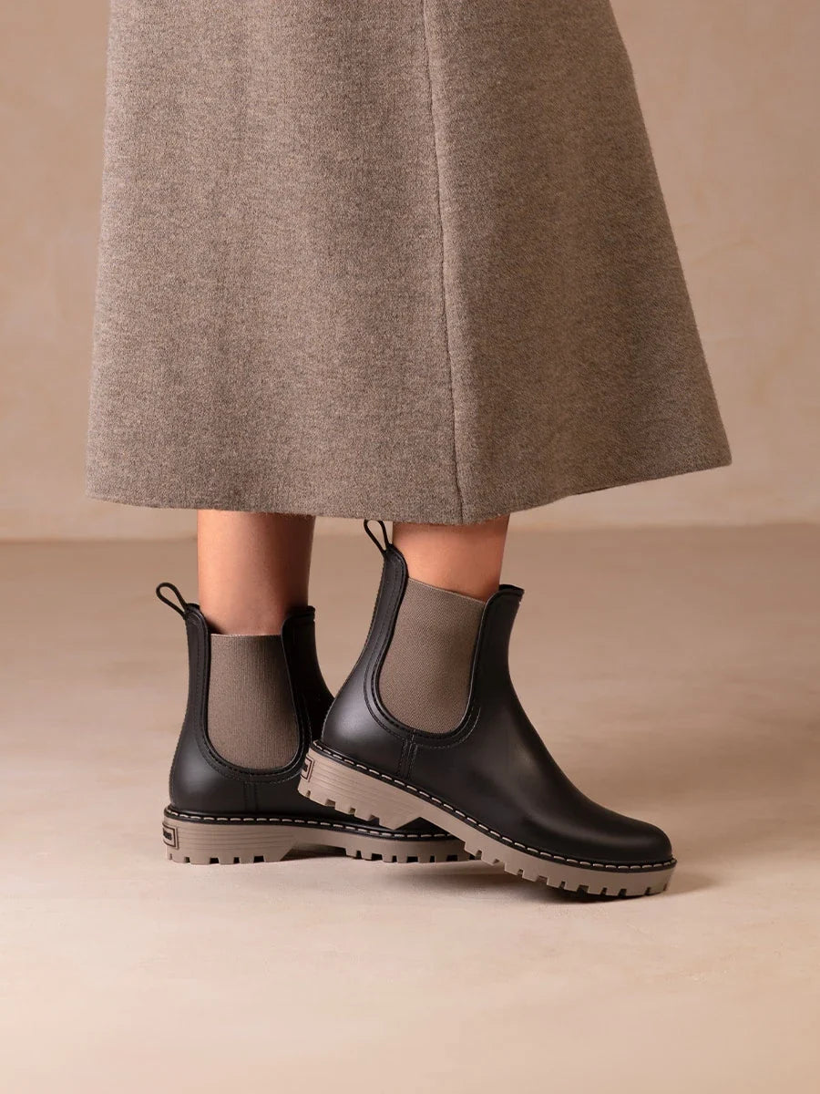 CAVOUR - Botín de agua para mujer en taupe