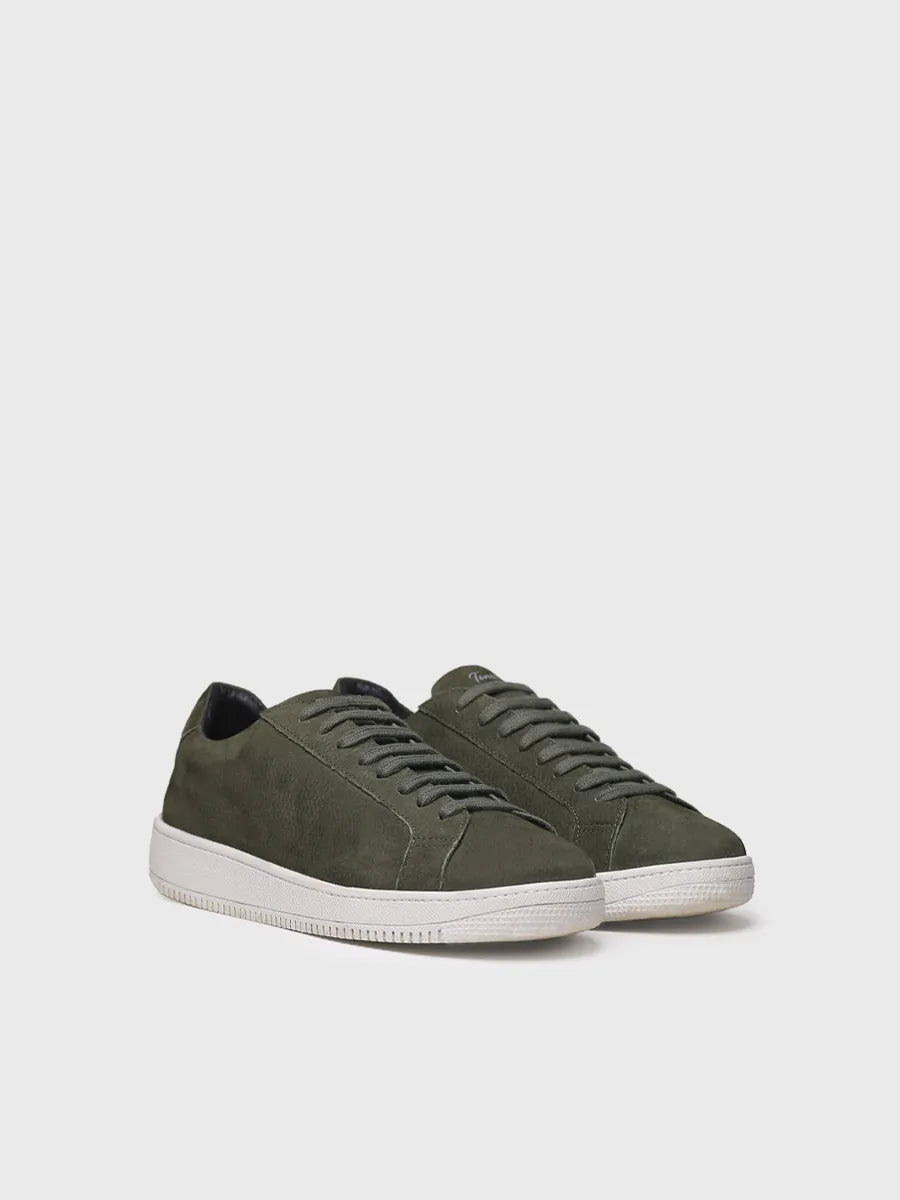 Tenis para hombre en piel con cordones | DALMAU