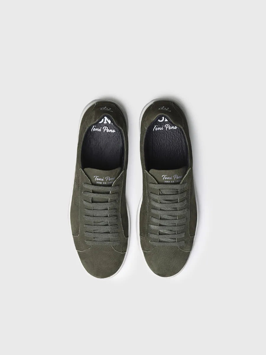 Tenis para hombre en piel con cordones | DALMAU
