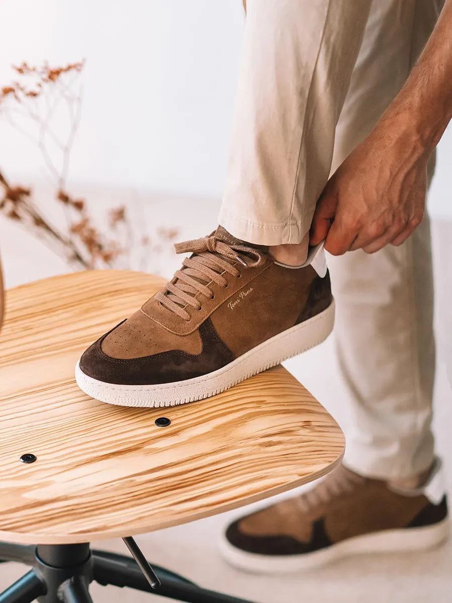 Tenis para hombre en serraje | DUBLIN