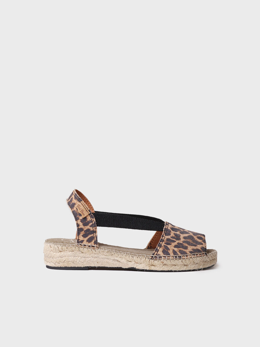 Animal print espadrilles | ELMINA