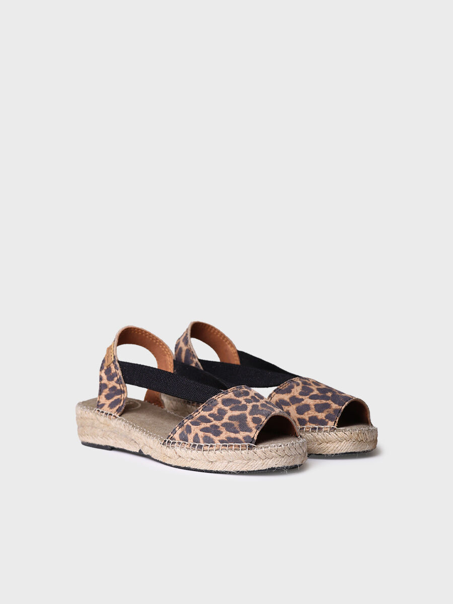 Animal print espadrilles | ELMINA
