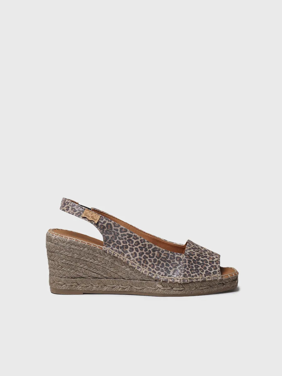 Alpargatas de mujer en animal print | FLAVIA-LE