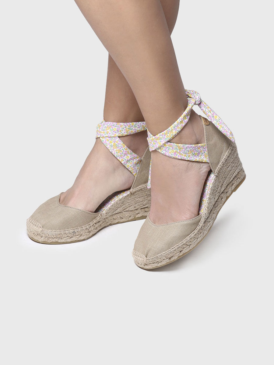 Alpargatas plataforma plana | JUDIT-AP