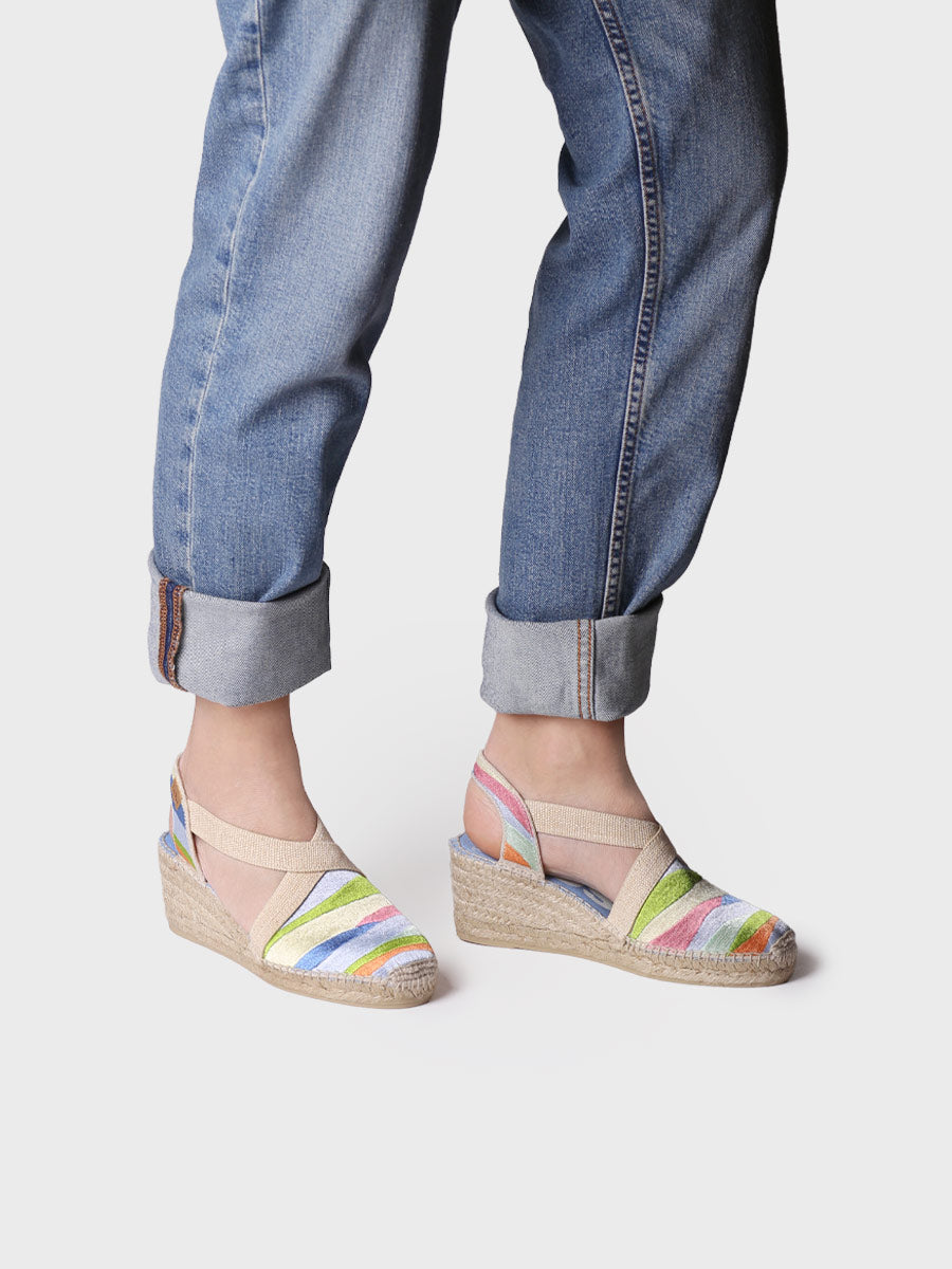 Alpargatas de colores mujer | MONTJOI