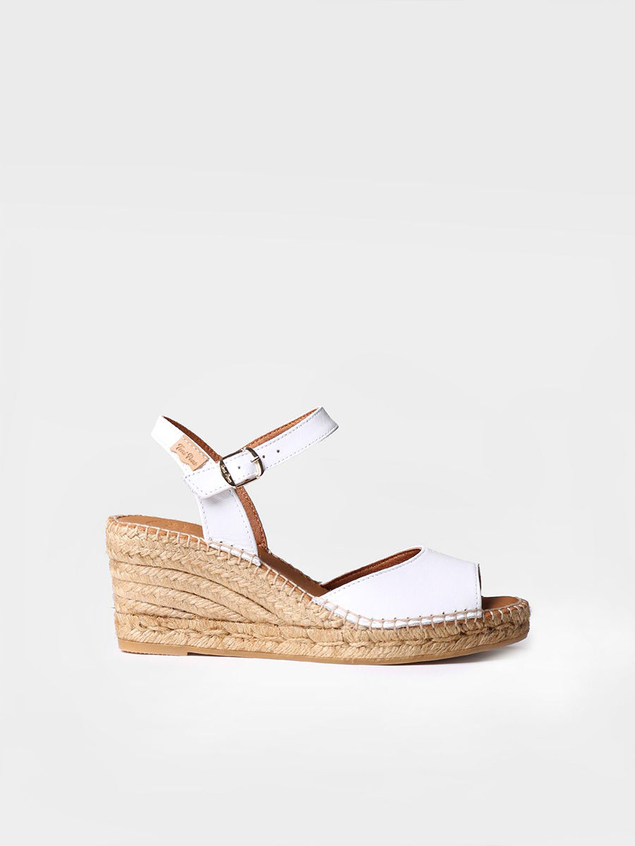Zapatillas abiertas blancas | SIA-P