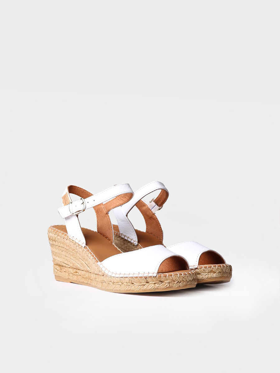 Zapatillas abiertas blancas | SIA-P
