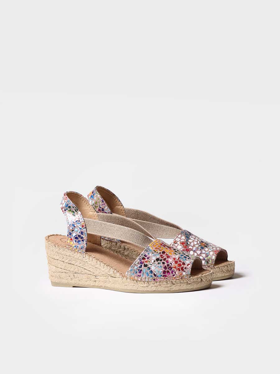 Zapatillas de esparto con cuña | TEIDE-PM