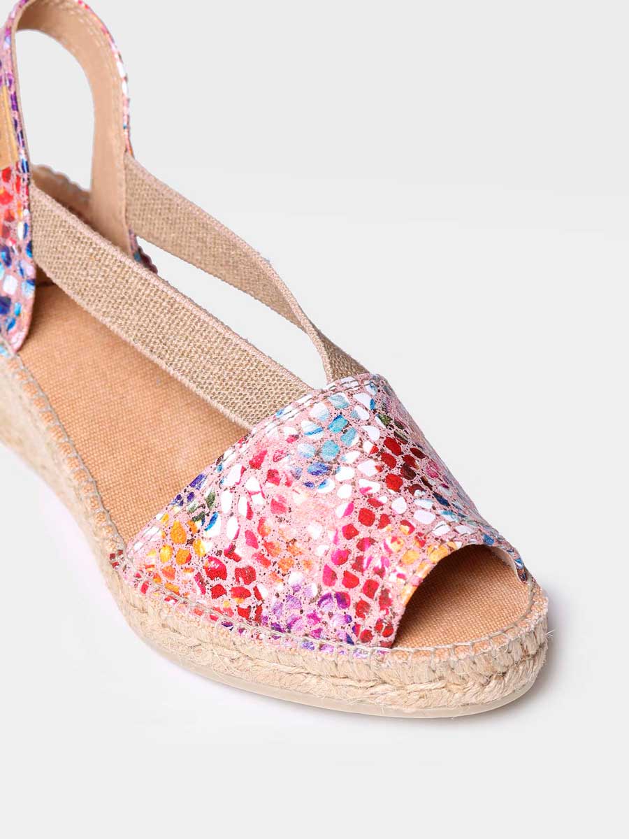 Zapatillas de esparto con cuña | TEIDE-PM
