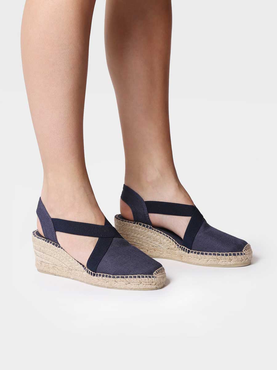 Sandalias cuña destalonadas | TER