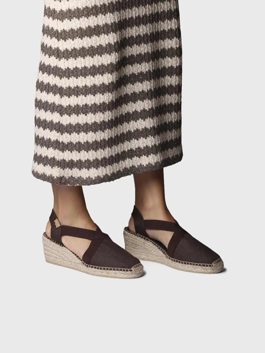 Sandalias cuña destalonadas | TER