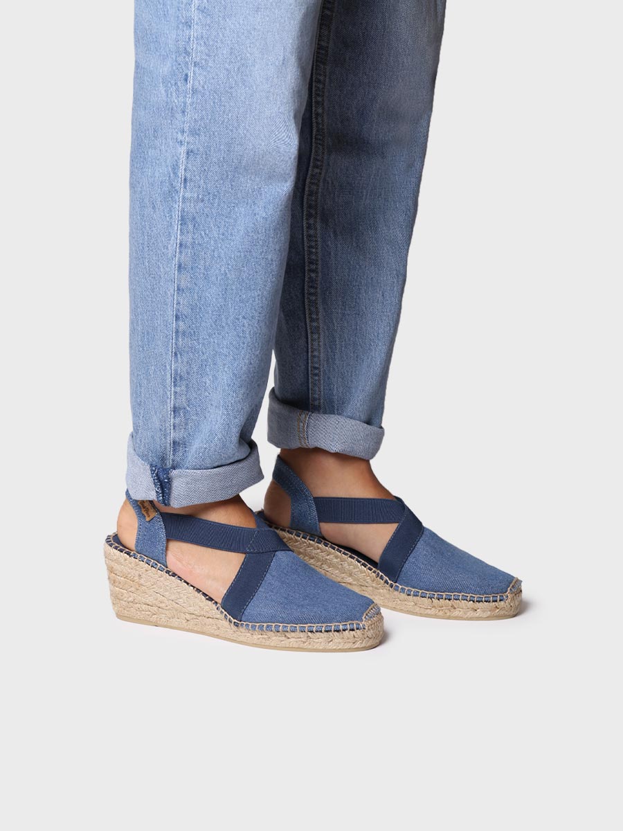 Sandalias cuña destalonadas | TER