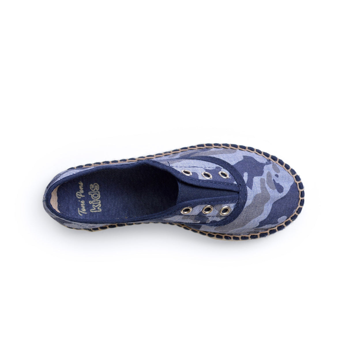 Alpargata plana con estampado | ELBA-CM