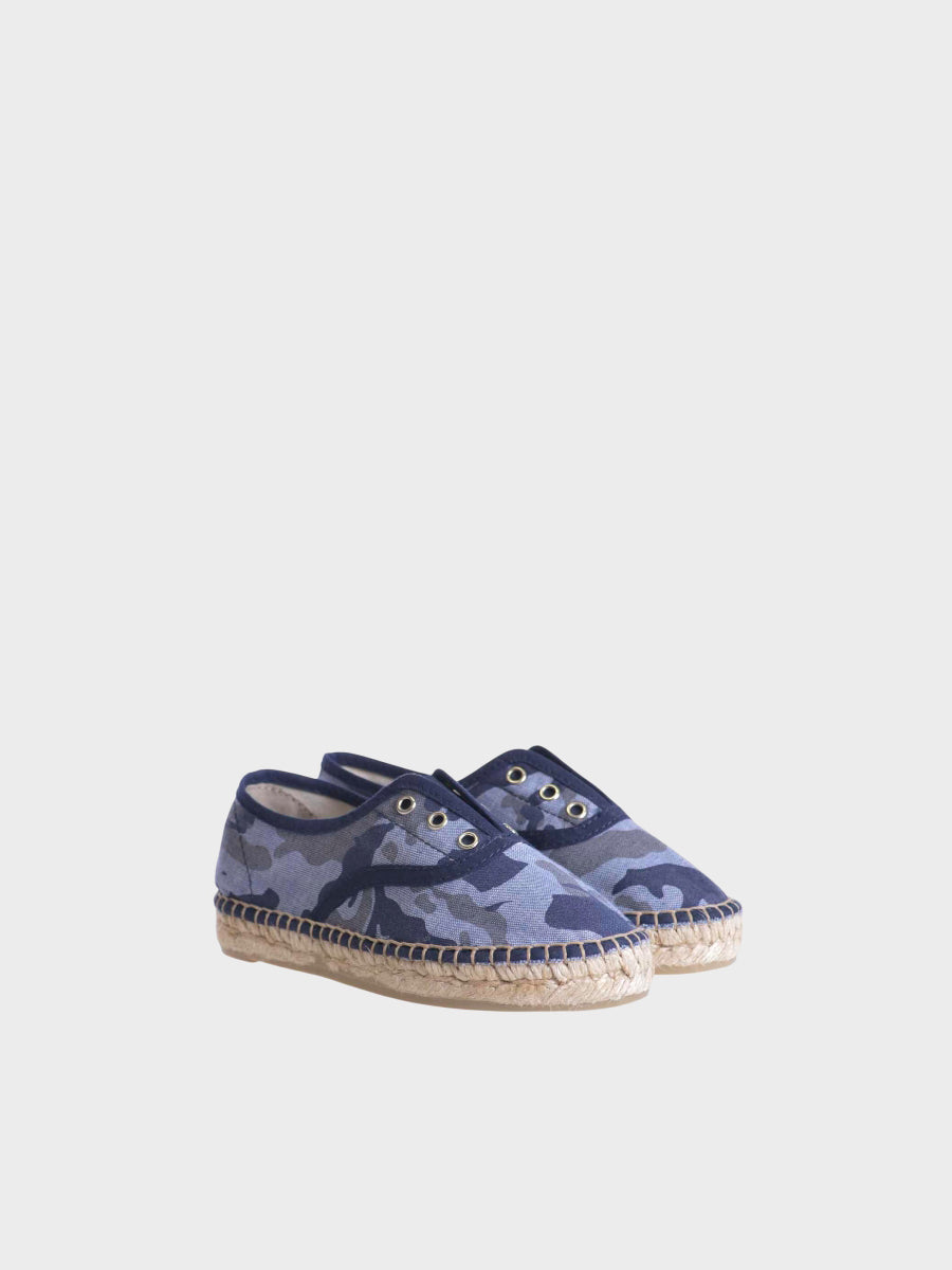 Alpargata plana con estampado | ELBA-CM