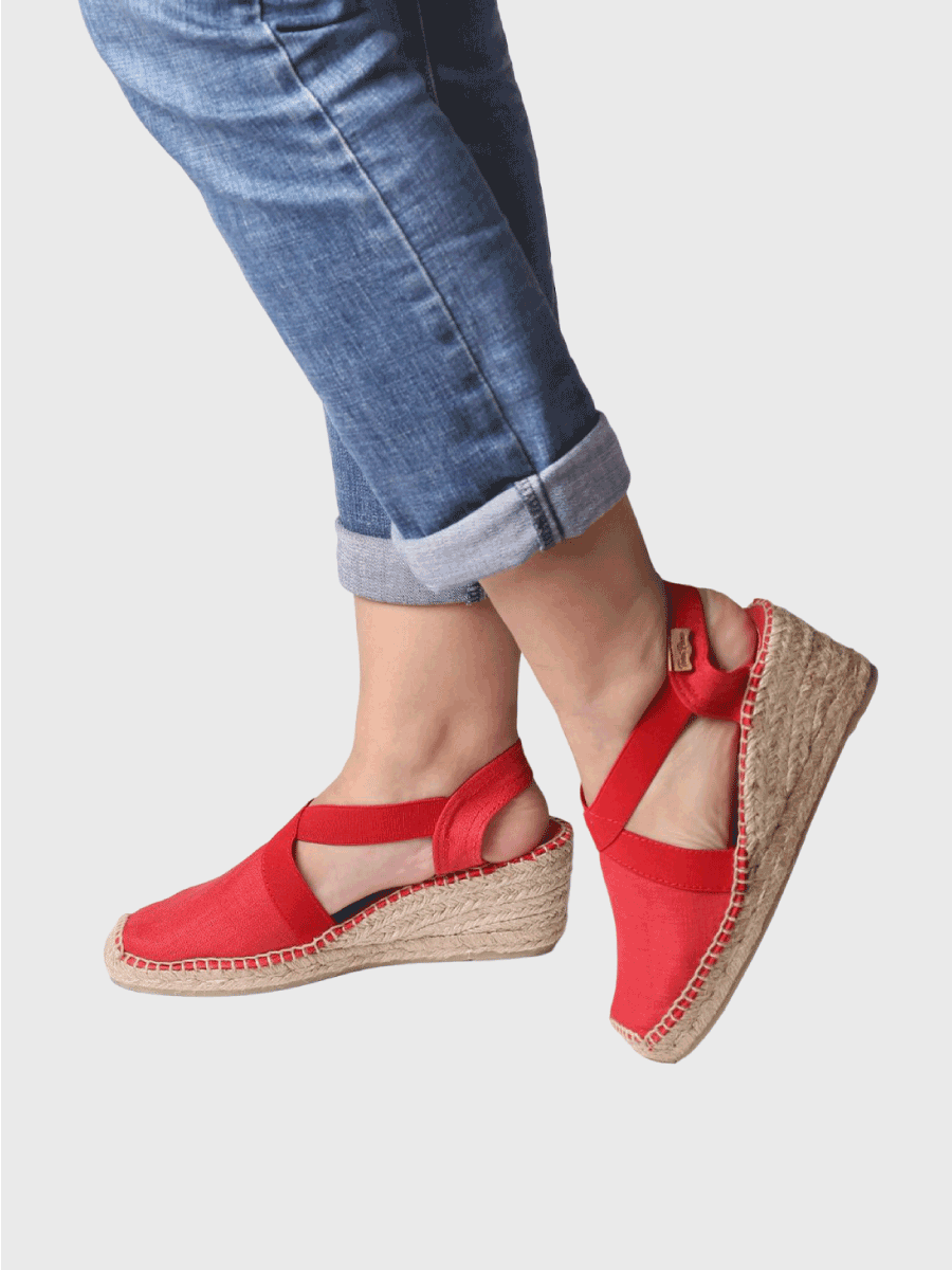 Sandalias cuña destalonadas | TER