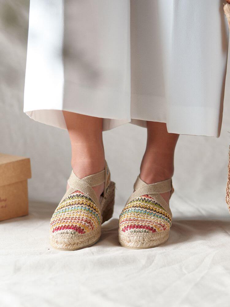 Espadrilles tejidos para mujer