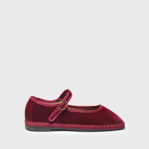 Mary Jane para mujer en terciopelo | CLOE - Thumbnail Image 1