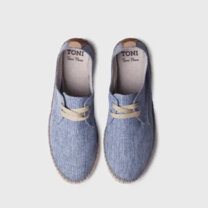 Alpargatas cerradas de hombre con cordones | DAVID-BM - Thumbnail Image 3