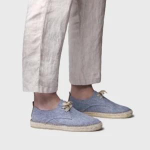 Alpargatas cerradas de hombre con cordones | DAVID-BM - Thumbnail Image 4