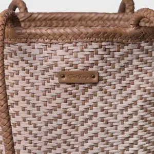 Bolso en piel trenzada para mujer | BEGUR80 - Thumbnail Image 2
